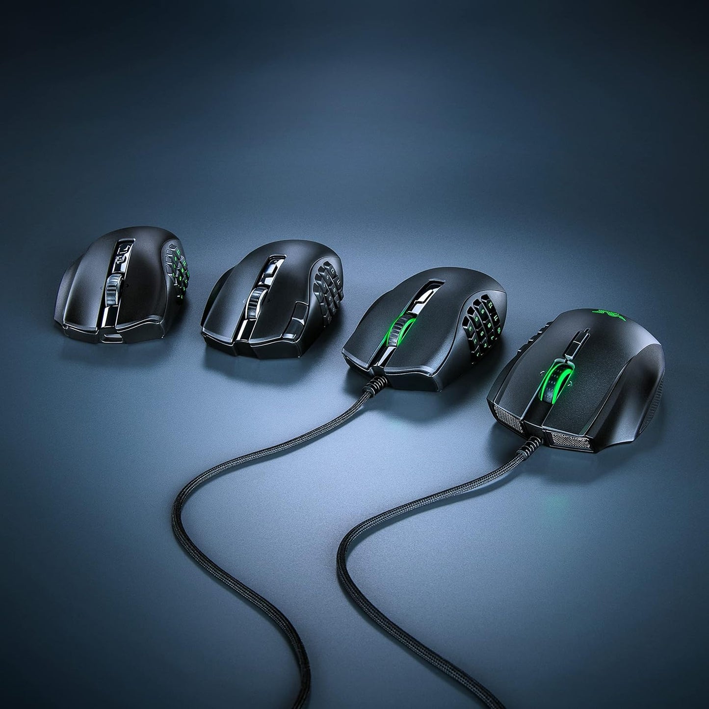 Razer Naga V2 Pro Wireless Gaming Mouse: Interchangeable Side Plate w/ 2 | 6 | 12 Button Configurations | Focus+ 20K DPI Optical Sensor | Fastest Gaming Mouse Switch | Chroma RGB Lighting
