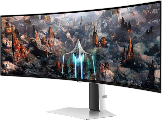 Samsung Odyssey OLED G9 49" Curved Ultrawide Gaming Monitor | 1440p | HDR | 240Hz (No Built-in Speakers)