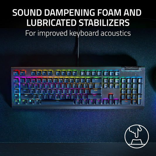 Razer BlackWidow V4 X | Fortnite Edition Mechanical Gaming Keyboard with RGB (Yellow Switches | 6 Custom Macro Keys | Doubleshot ABS Keycaps) QWERTY US Keyboard