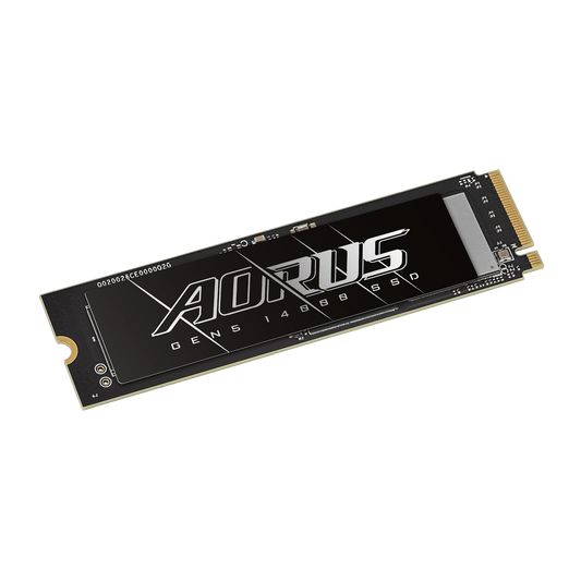 Gigabyte AORUS Gen5 14000 SSD 2TB | PCIe 5.0 M.2 NVMe 2.0 | 14 | 500 MB/s Read | 12 | 700 MB/s Write | 232-Layer 3D TLC NAND