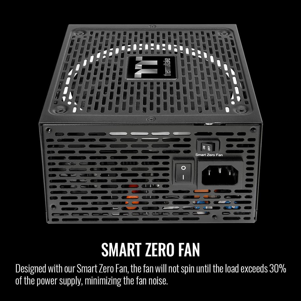 Thermaltake Toughpower GF1 1200W | 80 PLUS Gold Fully Modular ATX PSU | Smart Zero 140 mm Fan