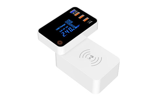 iPower USB Charger | 3USB | 5V-8A | QC 3.0 | TYPE C | 10W.WI