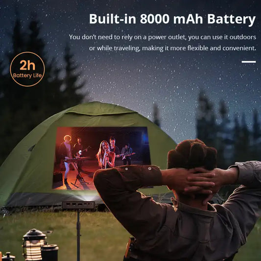 Hotack Newest D061 Full HD 1080P Home Theater Video Proyector Portable Mini Outdoor 4K Projector