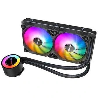 HUNTKEY GX240R ARGB 240mm Liquid CPU Cooler | Dual 120mm Fans | Easy Installation Water Cooling Radiator for Gaming & High-Performance PCs