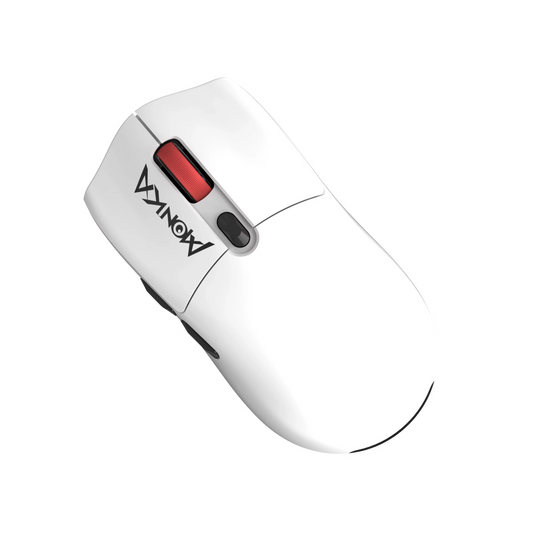 Monka Guru G995W Wireless Gaming Mouse | 58 g Ultra-Light | Tri-Mode (2.4G/Bluetooth/USB-C) | PAW3395 Sensor | 26 | 000 DPI | Kailh GM 8.0 Switches