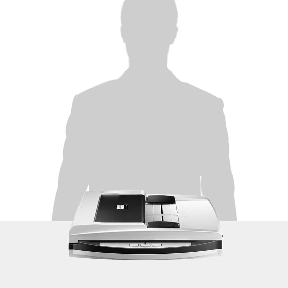 Plustek SmartOffice PL4080 ADF + Flatbed Scanner | 40ppm