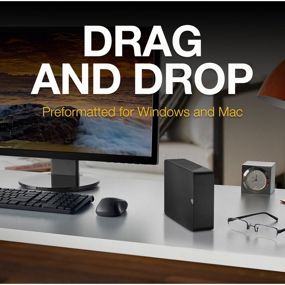 Seagate Expansion Desktop USB 3.0 External Hard Drive | 14TB