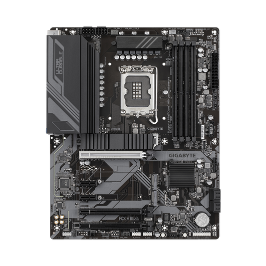GIGABYTE Z790 D ATX Motherboard | LGA 1700 | DDR5 7600 OC | PCIe 5.0 x16 | Triple M.2 | 2.5 GbE LAN | USB‑C 10 Gb/s | Smart Fan 6