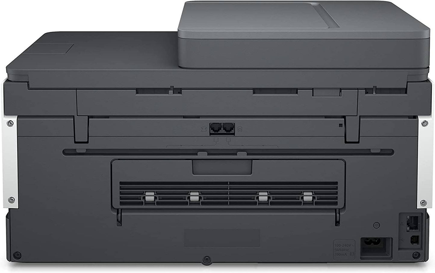 HP Smart Tank 790 All In One Printer | Auto Duplex Printing | W ADF & Magic Touch Panel | 23ppm Print Speed | USB WiFi Bluetooth LANMobile Printing | 100 Sheets Output Capacity | White-Gray