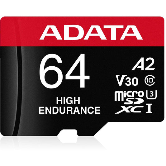 ADATA Memory Card SD 6.0 with Adapter | 64GB | microSDXC/SDHC UHS-I