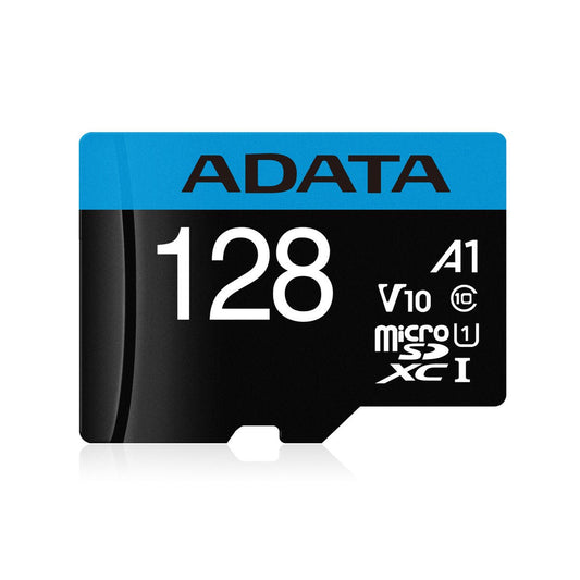 ADATA Premier Memory Card SD 5.1 with Adapter | 128GB | microSDXC UHS-I
