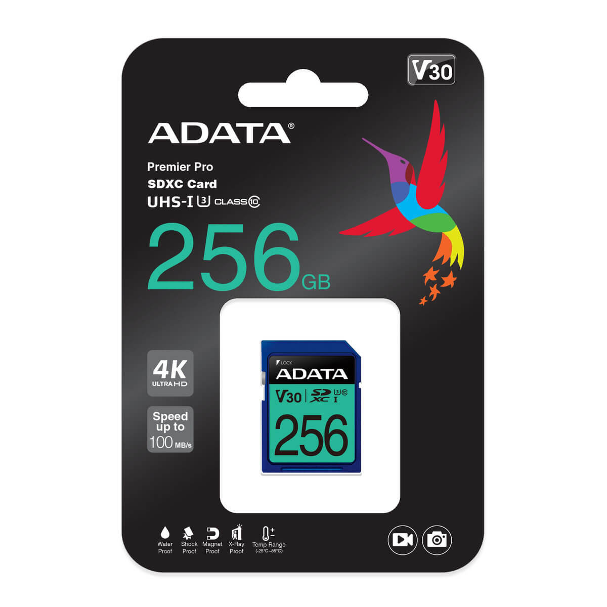 ADATA Premier Pro Memory Card SD 5.0 | 256GB | SDXC UHS-I