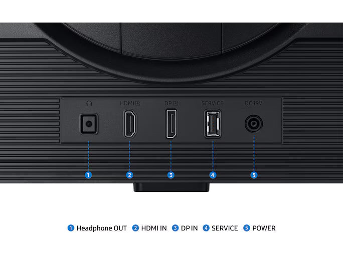 Samsung Odyssey G6 G60F 27″ QHD 350Hz Gaming Monitor | 1 ms | G-SYNC Compatible | HDR True