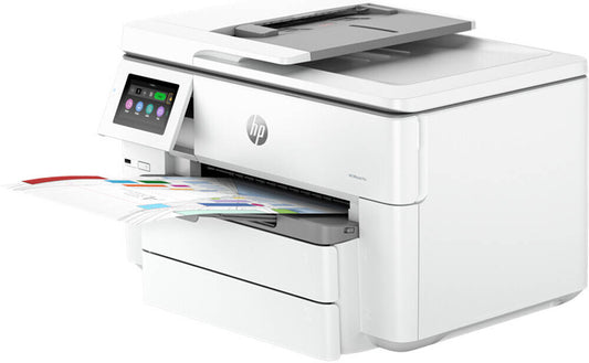 HP OfficeJet Pro 9730 Wide Format All-in-One Printer | Print | Copy | Scan | Up to 34 ppm Print Speed | Automatic Duplex Printing | Up to 4800x1200 Optimized dpi 1200x1200 Rendered dpi | White