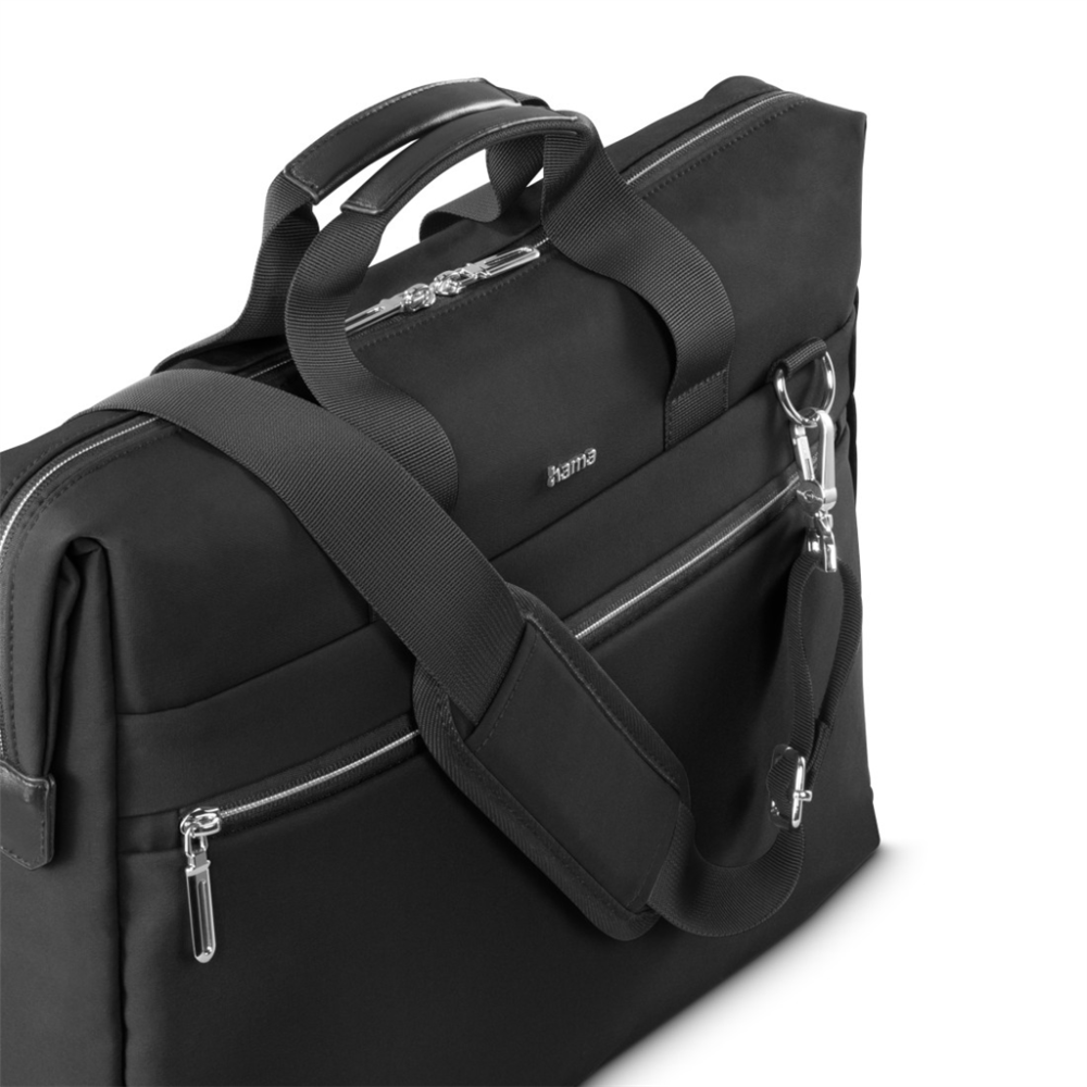 Hama Ultimate Laptop Bag | Fits 15.6 | 16.2" Laptops | Black | Water-Repellent | Padded | Multi-Compartment
