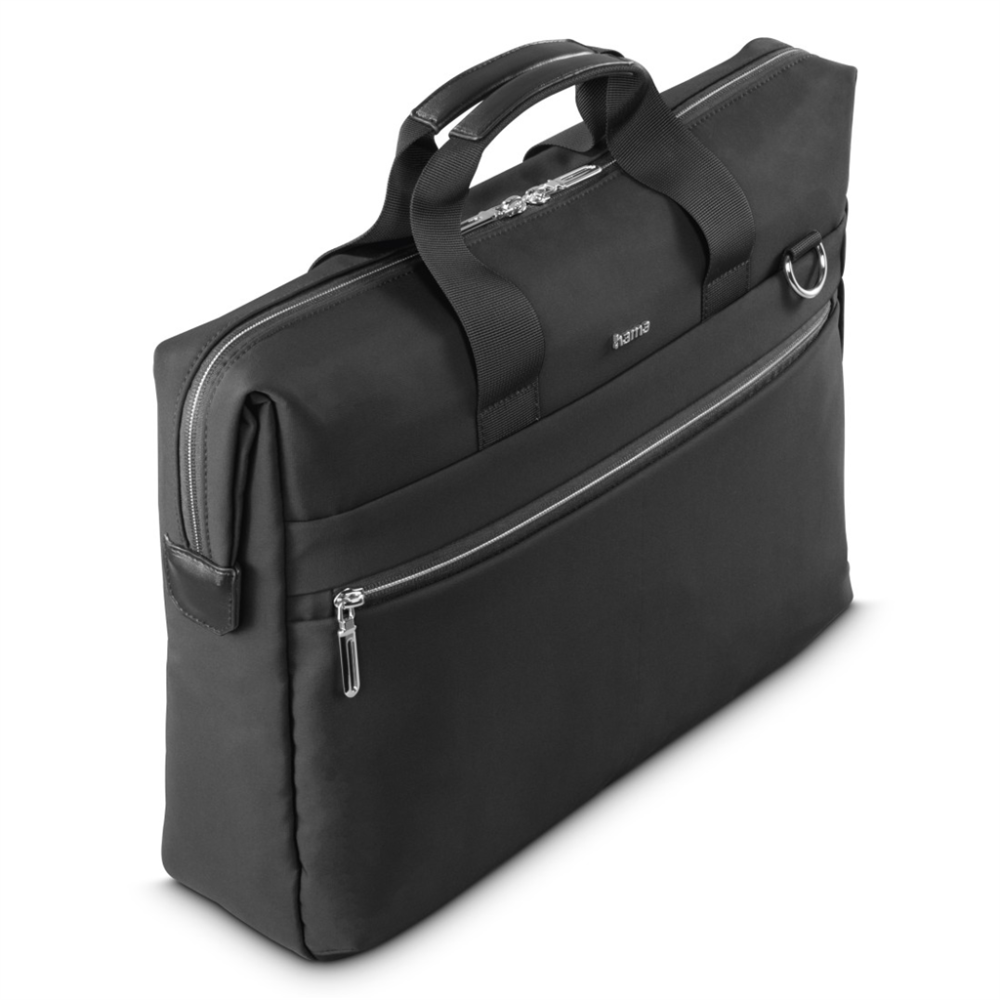 Hama "Ultimate" Laptop Bag | Fits 13.3 | 14.1" Laptops | Black | Water-Repellent | Padded Compartments