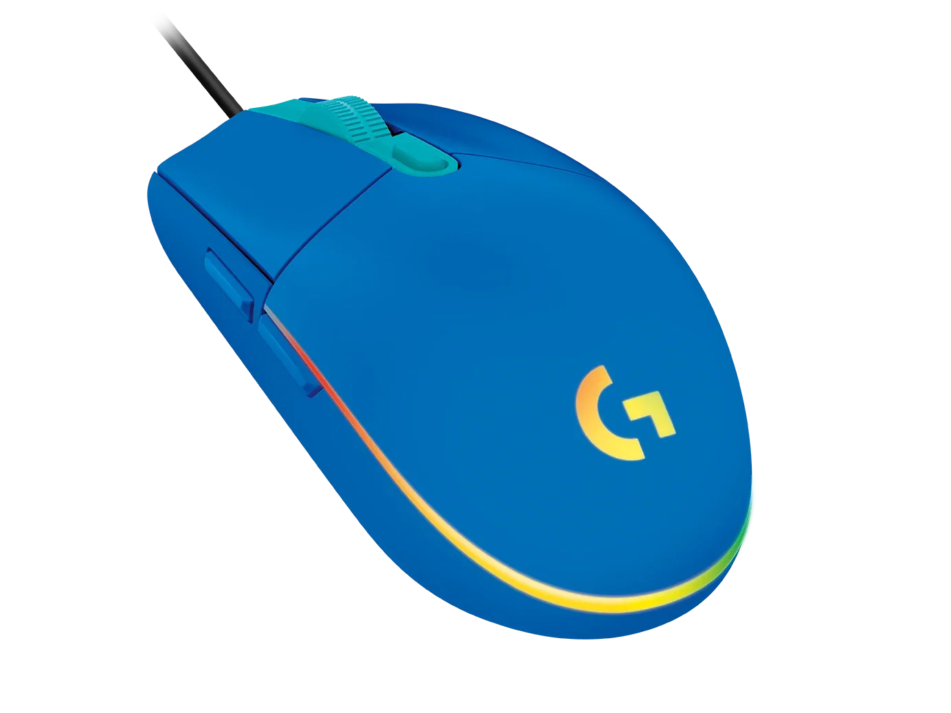 Logitech G102 Light Sync Gaming Wired Mouse with Customizable RGB Lighting | 6 Programmable Buttons | Gaming Grade Sensor | 8 k dpi Tracking | 16.8mn Color | Light Weight