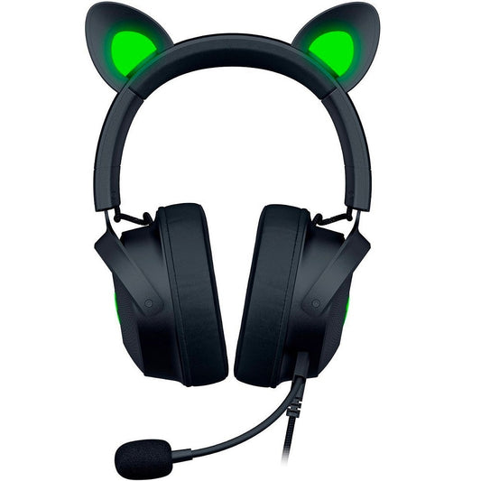 Razer Kraken Kitty V2 Pro Wired Gaming Headset | Interchangeable Ears | THX Spatial Audio | RGB Lighting | Detachable Mic