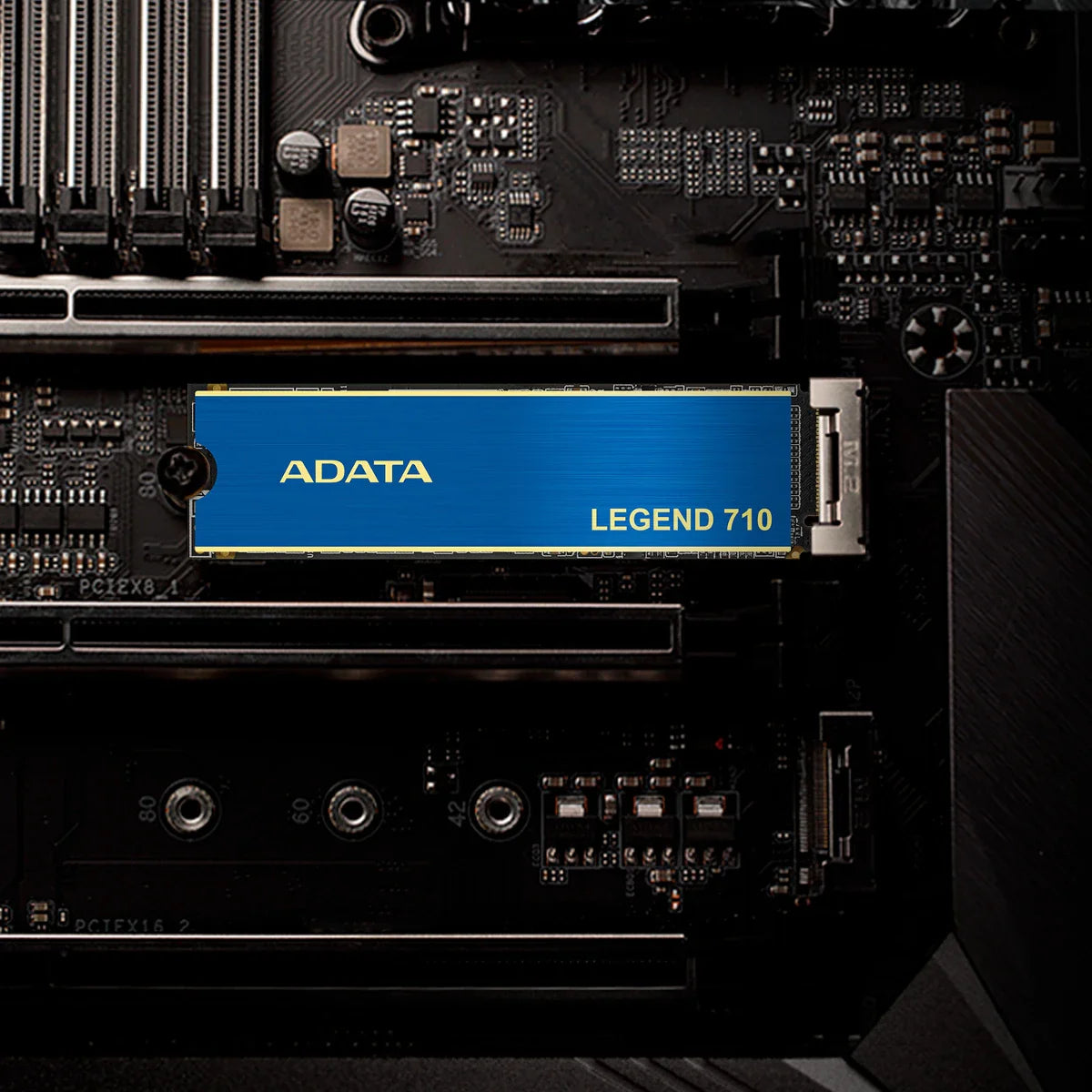 ADATA LEGEND 710 1TB PCIe Gen3x4 NVMe M.2 SSD | Up to 2 | 400/1 | 800MB/s | NVMe 1.4 | HMB | LDPC ECC