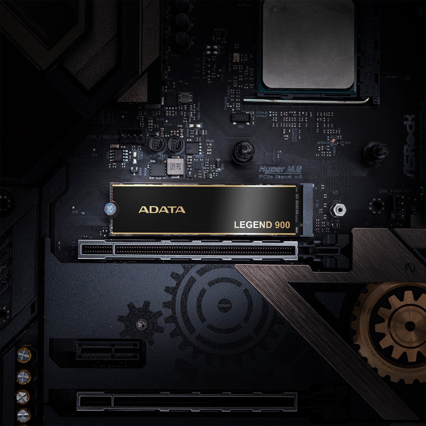 ADATA LEGEND 900 1TB PCIe Gen4x4 NVMe M.2 SSD | Up to 7 | 000/5 | 400MB/s | NVMe 1.4 | HMB | LDPC ECC | PS5 Compatible
