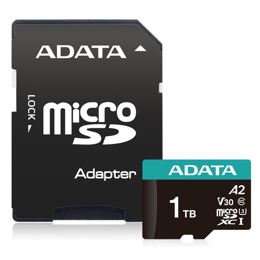 ADATA Premier Pro Memory Card SD 6.0 with Adapter | 1TB | microSDXC UHS-I