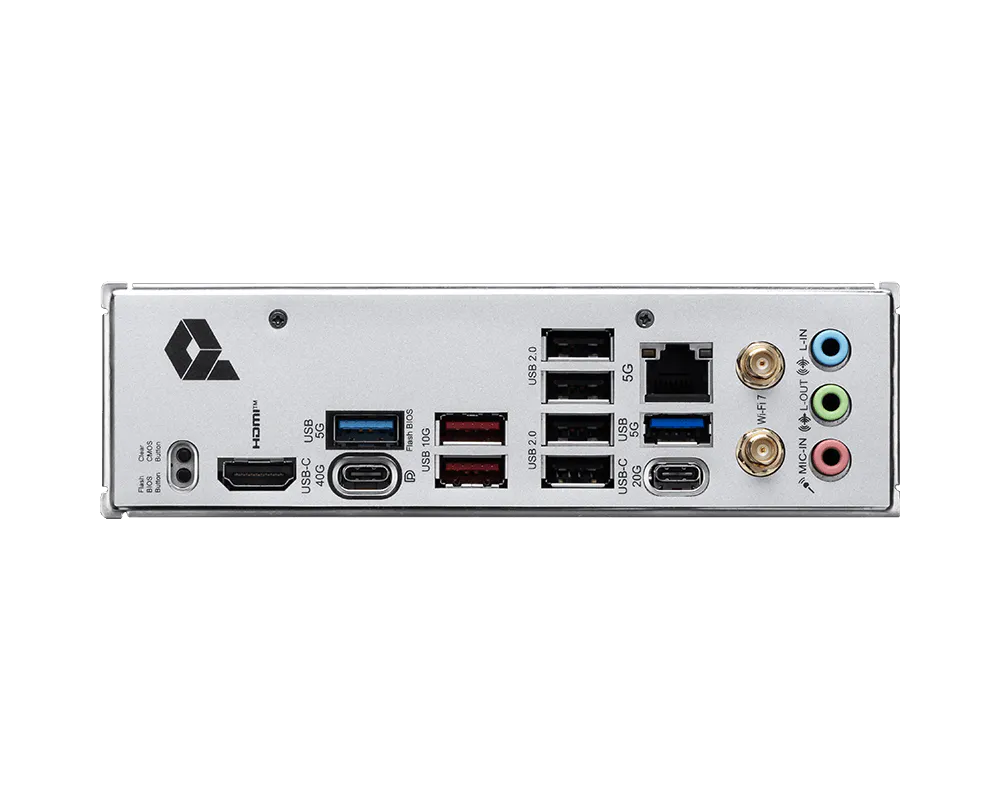 MSI PRO X870E-P WIFI Motherboard | AMD X870E | AM5 | DDR5 8200+ MHz (OC) | PCIe 5.0 | USB4 40Gbps | Wi-Fi 7 | 5G LAN | Triple M.2 | ATX
