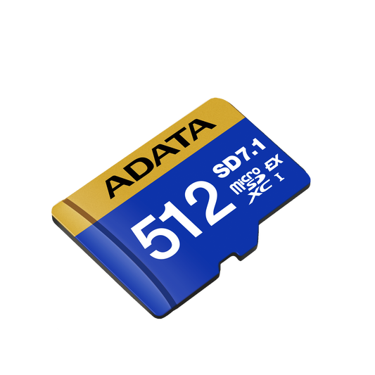 ADATA 512GB Premier Extreme microSDXC SD7.1 Express Card