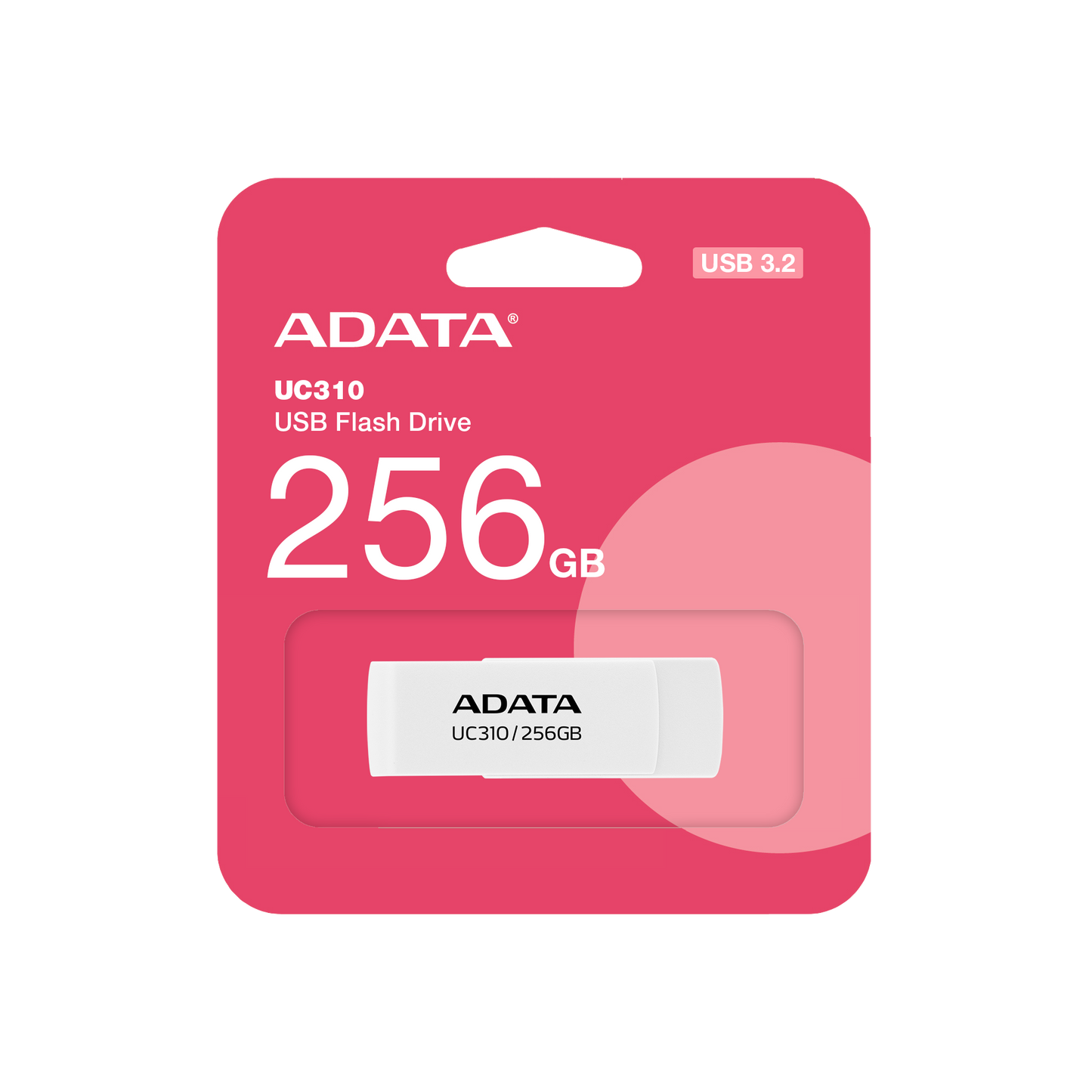 ADATA UC310 USB 3.2 Gen1 Flash Drive Capless Swivel | 256GB