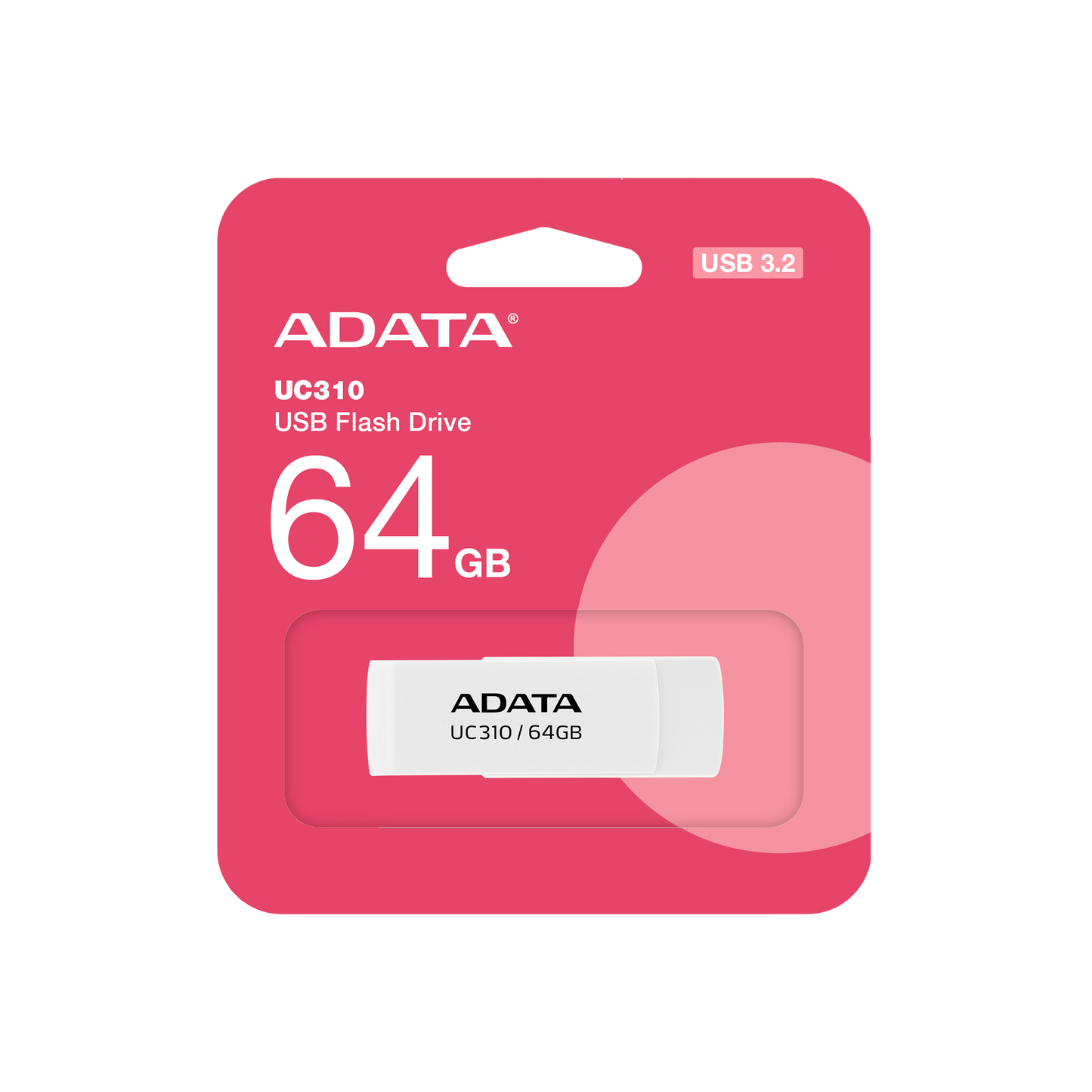 ADATA UC310 USB 3.2 Gen1 Flash Drive Capless Swivel | 64GB