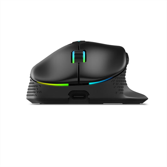 XPG ALPHA Wireless Gaming Mouse | Black w/ RGB + Omron Switches | 60 Hours Battery Life | 6 Macro Buttons PAW3335 Sensor