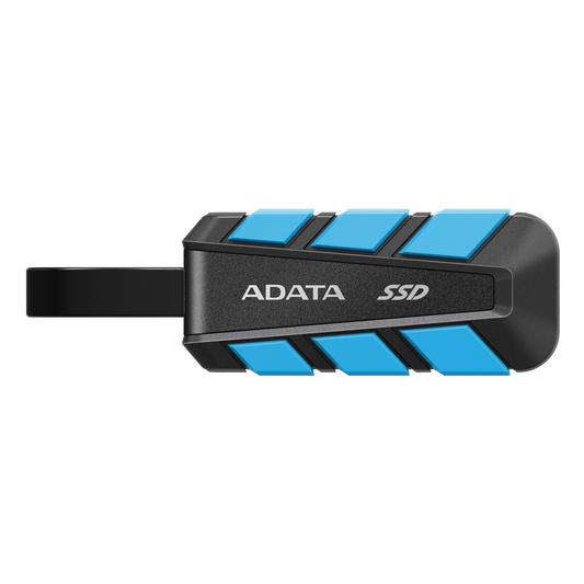 ADATA SC740 External SSD USB 3.2 Gen2 1050MB/s Read 1000MB/s Write Built-In USB-C Cable MIL-STD Drop | 500GB