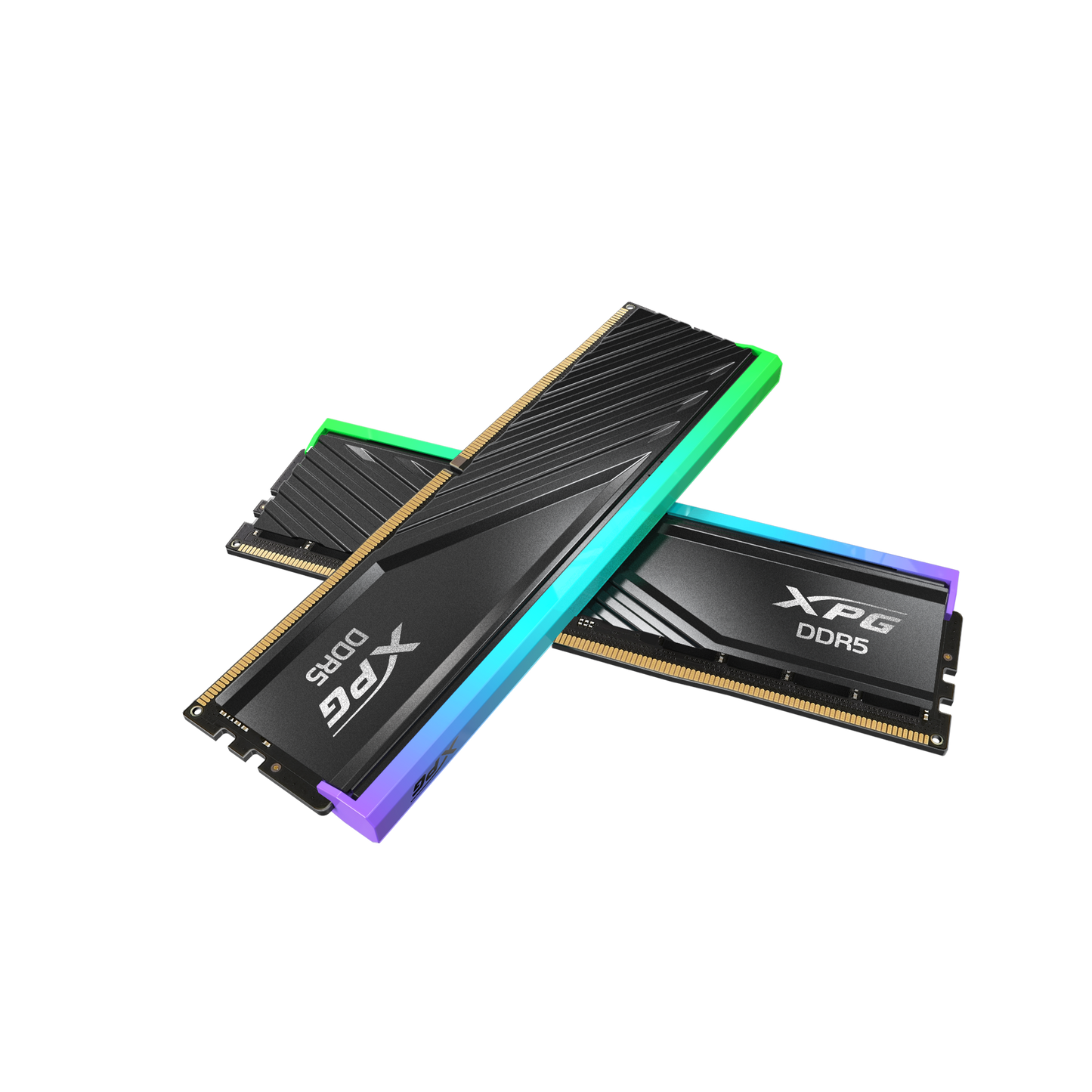 XPG Lancer Blade RGB DDR5 6400MHz 48GB (2×24GB) CL32 UDIMM 288‑Pins Desktop SDRAM DDR5 Dual Channel RAM