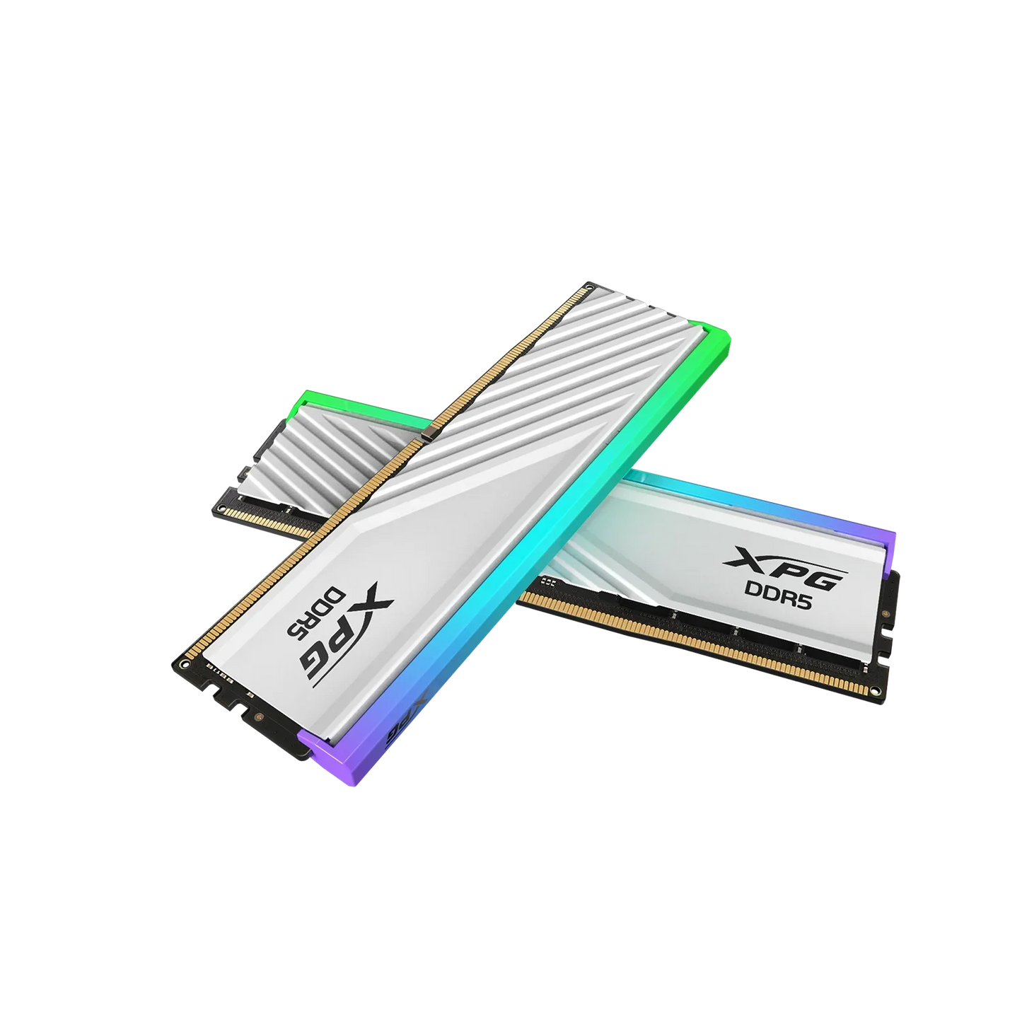 XPG Lancer Blade RGB DDR5 6400MHz 32GB (2×16GB) CL38 UDIMM 288‑Pins Desktop SDRAM DDR5 Dual Channel RAM