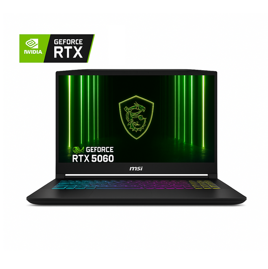 MSI Katana 15 HX B14WFK-222XAE | Intel Core i7-14650HX | RAM 16GB | SSD 512GB | NVIDIA RTX 5060 8GB | 15.6 Inch FHD IPS 144Hz | Black