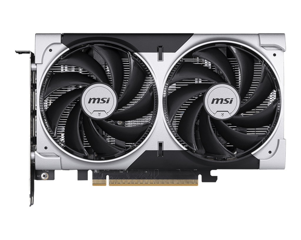 MSI GeForce RTX 5050 8 GB VENTUS 2X OC | NVIDIA Blackwell | 2560 CUDA Cores | 2617 MHz Boost | 20 Gbps GDDR6 | 3× DP 2.1b | HDMI 2.1b | PCIe 5.0 | 130 W TDP