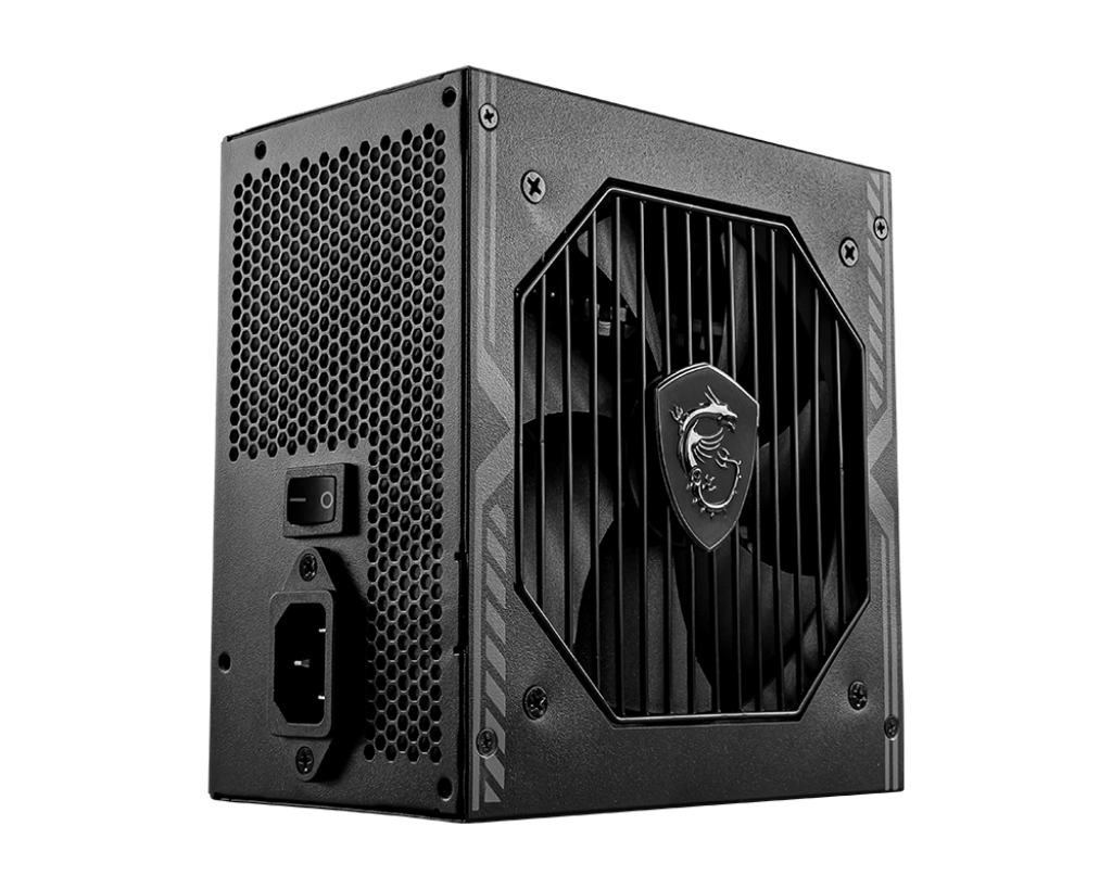 MSI MAG A750BN PCIE5 750W Power Supply | 80 PLUS Bronze Certified | ATX PSU | PCIe 5.0 12VHPWR Connector | Active PFC | 120mm Fan | Gaming PC Power Supply
