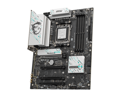 MSI B850 GAMING PLUS WIFI ATX Motherboard | AM5 | DDR5‑8200+ OC | PCIe 5.0 x16 | 3× M.2 (1× Gen5) | 5 GbE LAN | Wi‑Fi 7 | USB4 | HDMI 2.1