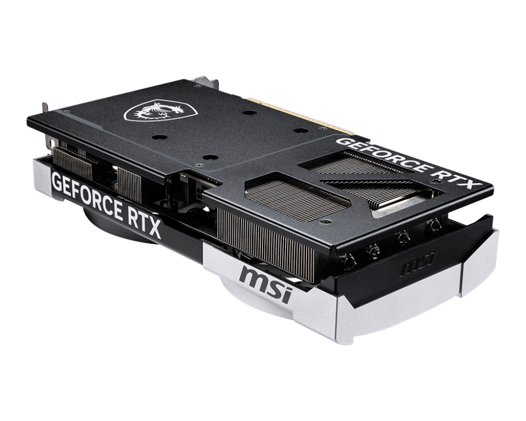 MSI GeForce RTX 5070 12 GB VENTUS 2X OC | NVIDIA Blackwell | 6144 CUDA Cores | 2557 MHz Boost | 28 Gbps GDDR7 | PCIe 5.0 | Dual-Fan Cooling