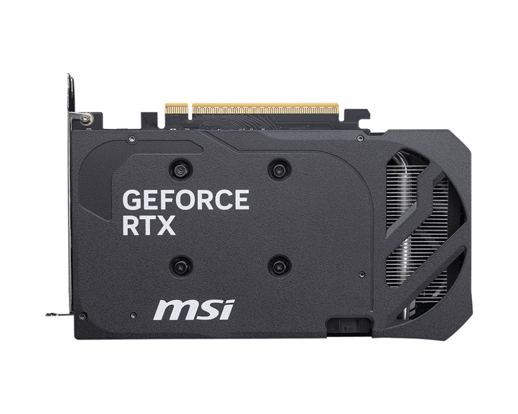 MSI GeForce RTX 5050 8G SHADOW 2X OC | 2560 CUDA Cores | 20 Gbps GDDR6 | Boost 2617 MHz | Dual-Fan | PCIe 5.0 | 130 W