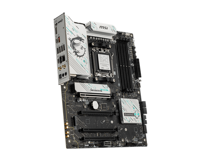 MSI B850 GAMING PLUS WIFI ATX Motherboard | AM5 | DDR5‑8200+ OC | PCIe 5.0 x16 | 3× M.2 (1× Gen5) | 5 GbE LAN | Wi‑Fi 7 | USB4 | HDMI 2.1