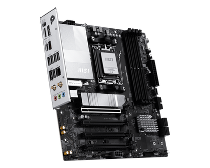 MSI PRO B850M-P WIFI Micro-ATX Motherboard | AM5 | DDR5‑8200+ OC | PCIe 5.0 x16 | 3× M.2 (1× Gen5) | 5 GbE LAN | Wi‑Fi 7 | USB4 | HDMI 2.1