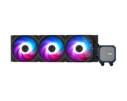 MSI MAG CORELIQUID A13 360 AIO Liquid Cooler | 360mm Radiator | ARGB | CycloBlade Fans | Copper Base | LGA1700/AM5 Support