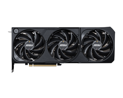 MSI GeForce RTX 5070 12 GB SHADOW 3X OC | NVIDIA Blackwell | 6144 CUDA Cores | 2557 MHz Boost | 28 Gbps GDDR7 | PCIe 5.0 | Triple-Fan Cooling