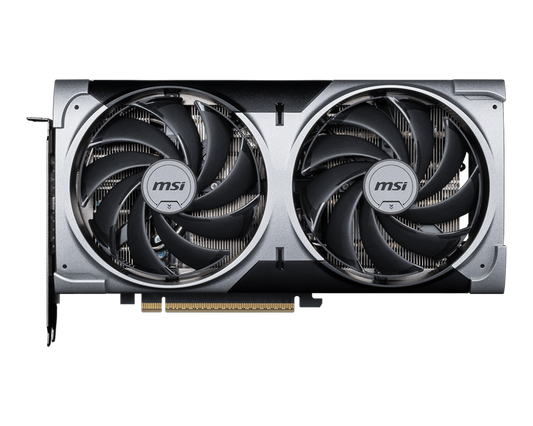 MSI GeForce RTX 5070 12 GB VENTUS 2X OC | NVIDIA Blackwell | 6144 CUDA Cores | 2557 MHz Boost | 28 Gbps GDDR7 | PCIe 5.0 | Dual-Fan Cooling