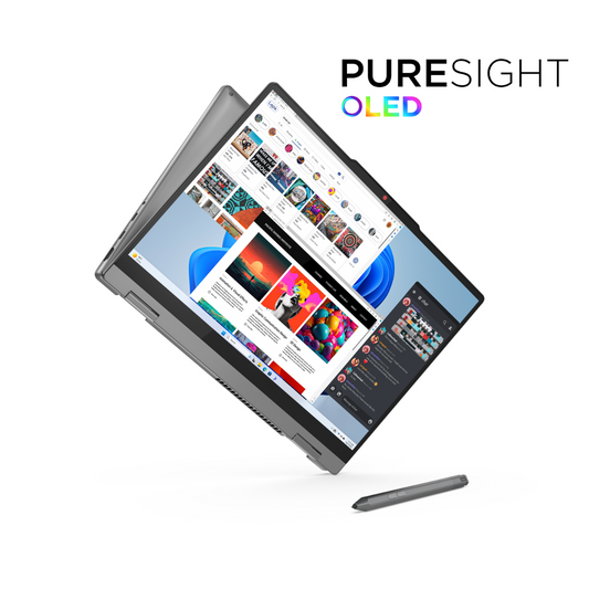 Lenovo IdeaPad 5 2-in-1 14IRH9 (2TAX) | Intel Core i7-13620H | RAM 16GB | SSD 512GB | Intel UHD Graphics | 14.0 Inch WUXGA OLED Touch | Luna Gery