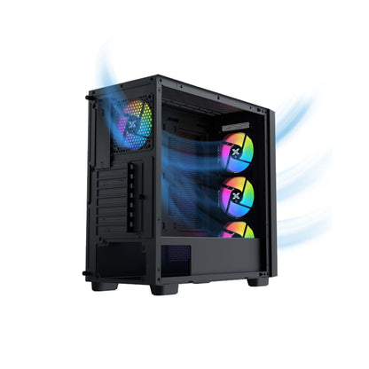 Xigmatek Gaming Z Pro Mid Tower Case | Black