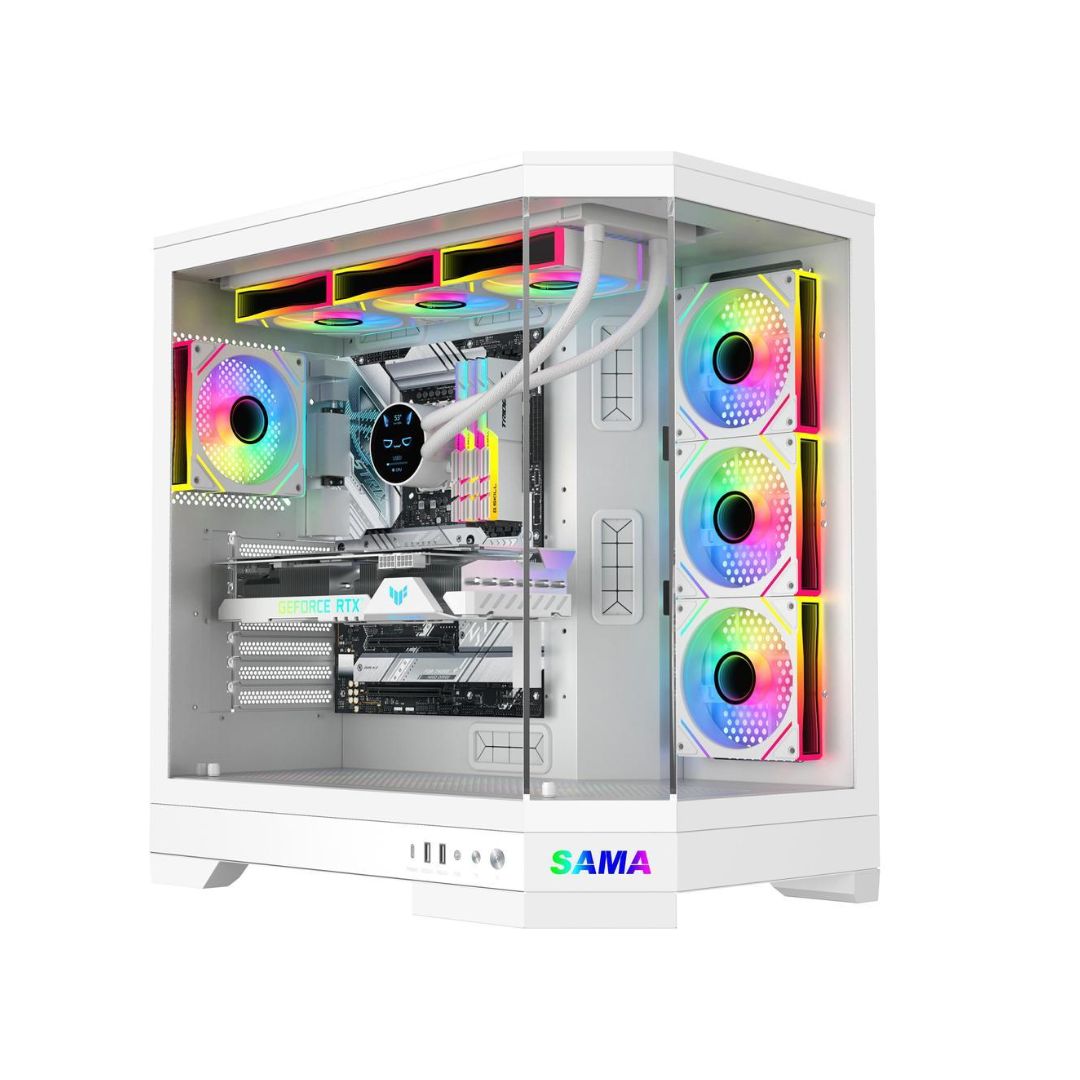 SAMA Neview 3021 Mid Tower Case ATX | White