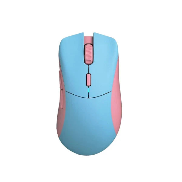 Glorious Model D Pro Wireless Gaming Mouse Skyline Blue/Pink | Ultra-Lightweight 58g | BAMF Sensor 19 | 000 DPI | 2.4GHz Lag-Free | 80+ Hours Battery | Ergonomic Right-Hand Design | 6 Programmable Buttons | PTFE Feet