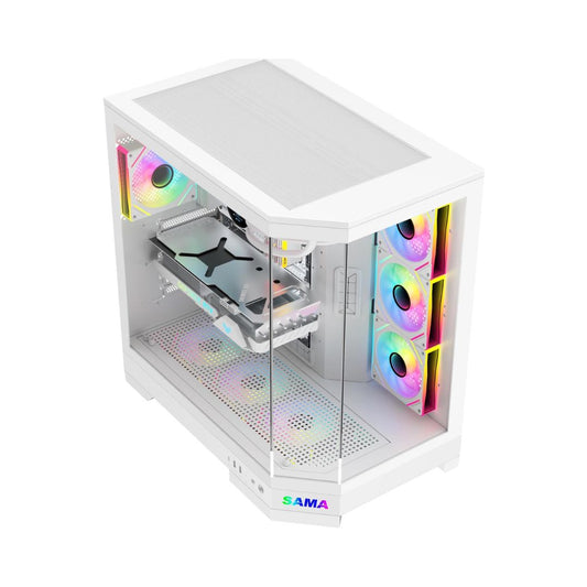 SAMA Neview 3021 Mid Tower Case ATX | White