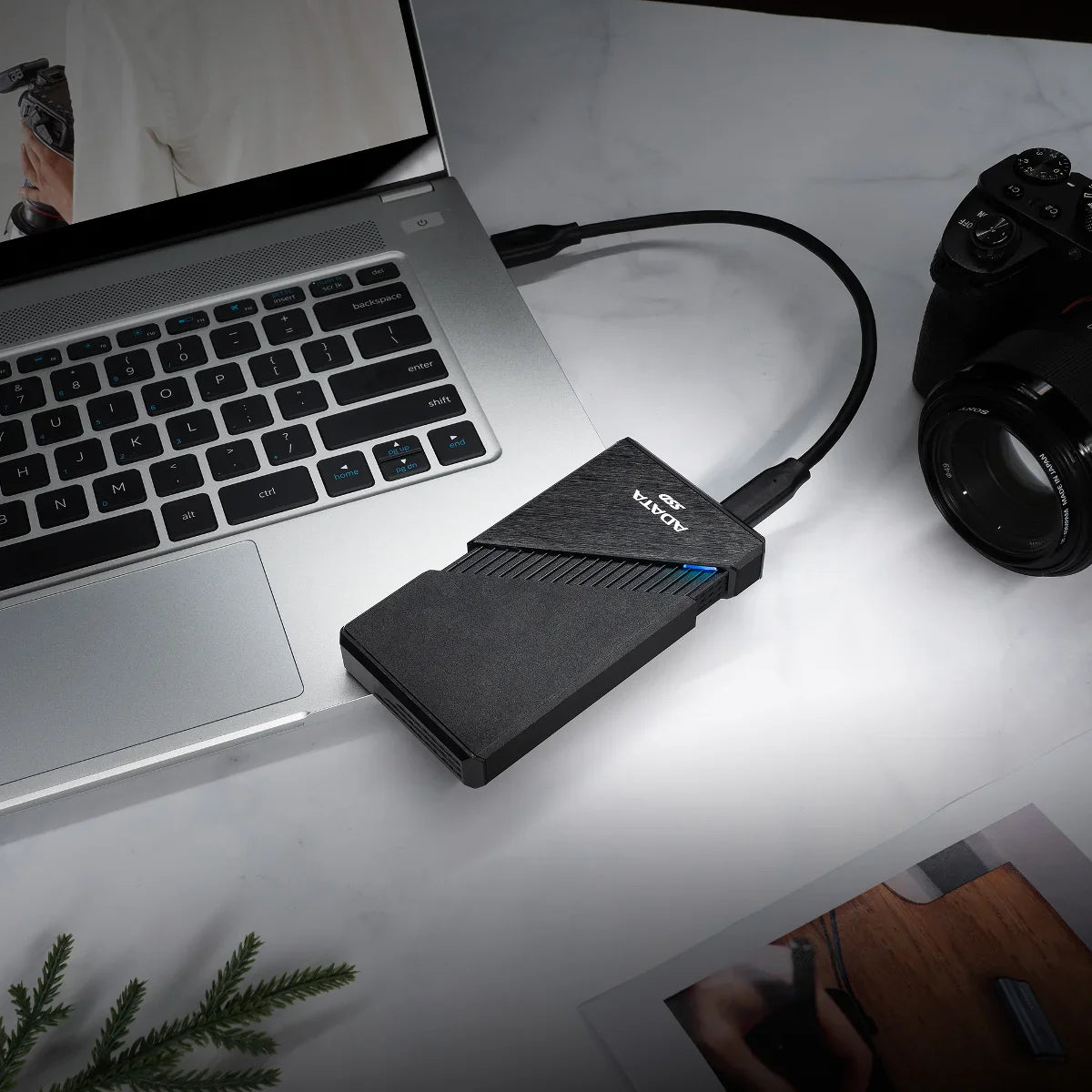 ADATA SE920 External SSD USB4 40Gbps Active Cooling 3800MB/s Read 3700MB/s Write | 2TB